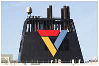 Eisenbahnfähre Kronprins Frederik und Fährschiff Prins Joachim