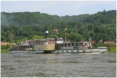 Seitenraddampfer Pillnitz (Bild: Michael Prewitz)