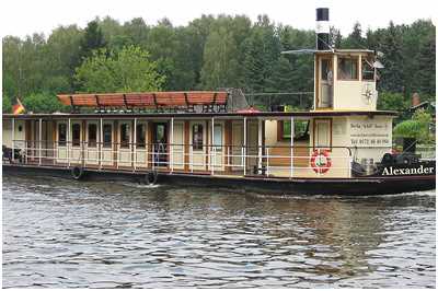 Heckraddampfer Alexander (Bild: Michael Prewitz)