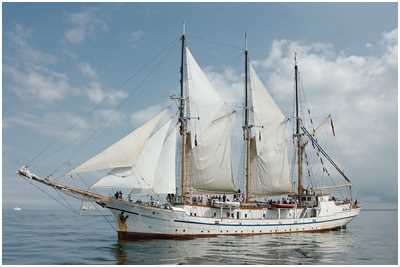 Dreimast-Gaffelschoner Grossherzogin Elisabeth