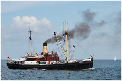 Seezeichendampfer Bussard