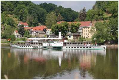 Seitenraddampfer Dresden