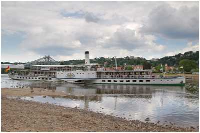 Seitenraddampfer Leipzig