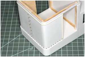 Decksaufbau Dampfschlepper Albert 1