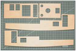 Decksaufbau Dampfschlepper Albert 1