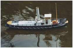 Bilder Dampfschlepper Albert 1