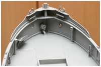 der Wellenbrecher von hinten