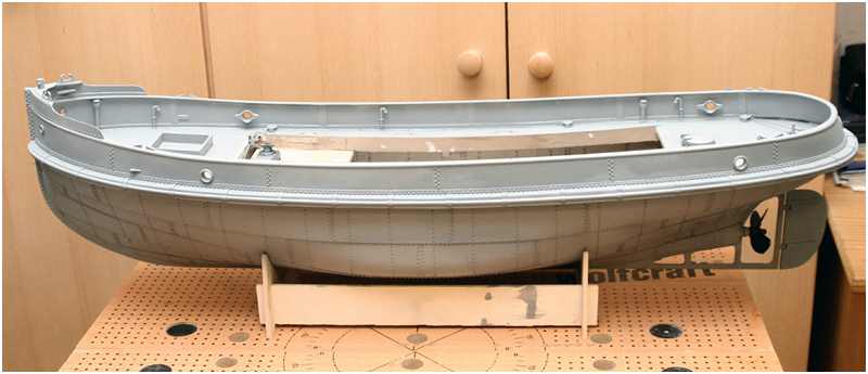 Rumpf des Dampfschlepper Albert 1