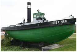 Rumpf des Dampfschlepper Albert 1