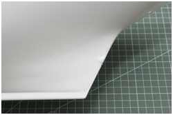 der hintere Teil des Rumpfes noch unbearbeitet