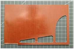 der aus Pertinax gefr&auml;ste neue Steven