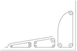 Bohrschablone zur Herstellung der Durchbr&uuml;che