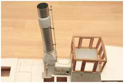 ... inklusive Manschette und Abdampfrohr.