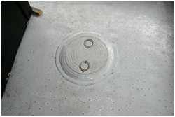 Kohleluken des Dampfschlepper Albert 2