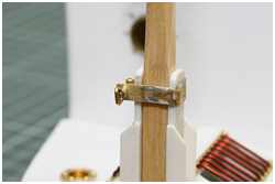 Mast des Dampfschlepper Albert 2