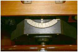 Steuerrad des Dampfschlepper Albert 2