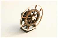 Steuerrad des Dampfschlepper Albert 2