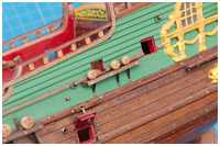 Besanrüsten fertiggestellt