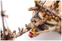 Fockstag steifgesetzt