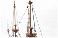 Webeleinen an der Großmarsstenge