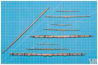 fertig detaillierte Rahen