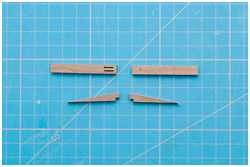 Kranbalken und Sattelstützen