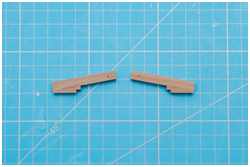 zusammengesetzte Einzelteile der Kranbalken