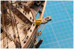 Katttalje und Rüstleine