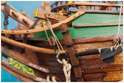 Katttalje und Rüstleine