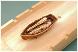 provisorisch auf Deck gestellt