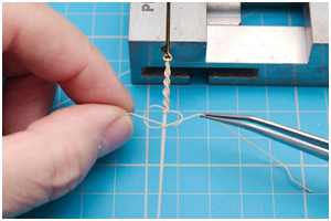 Glockenbändsel mit Fancywork