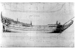 Kanonen der Fregatte Berlin (Bild: Schifffahrtsmuseum Amsterdam)