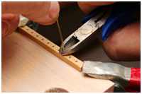 Herstellung der Radbolzen