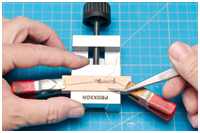 Stropps der Haken für die Seitentaljen