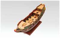 die Geschütze auf der Hauptdeck