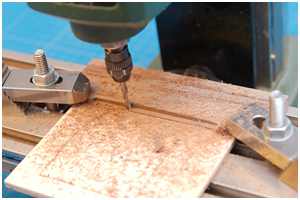 Herstellung der Treppenstufen