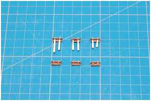 Dübel an den Treppenstufen
