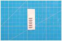 Schablone zu Kleben der Stufen