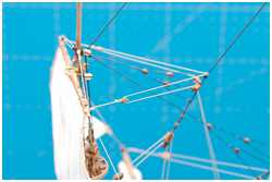 Brassenschenkel an der Oberblinde