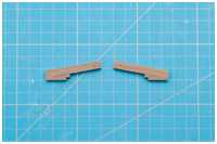 zusammengesetzte Einzelteile der Kranbalken