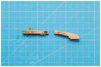 Leitklampe der Ankerrüstleine und Klampe der Katttalje