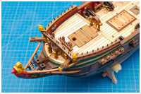 Back fertigt detailliert