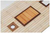 Süll und Abdeckbretter der Ladeluke