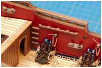 Treppe zur Fußleiste