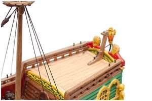 das fertige Hüttendeck