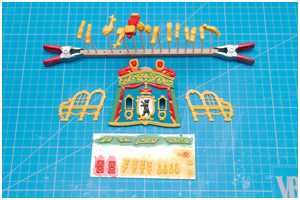 Lackierung von Details