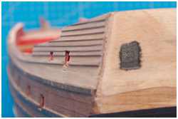 Klinkerung im Bereich der H&uuml;tte