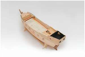 die Abstandshölzer der Back sind auf Maß gekürzt