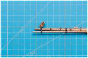 Schot-/Geitaublock der Marssegel