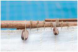 Anschlagen der Segel